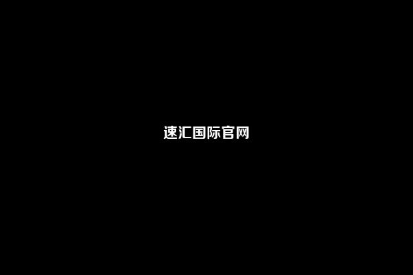 速汇国际官网