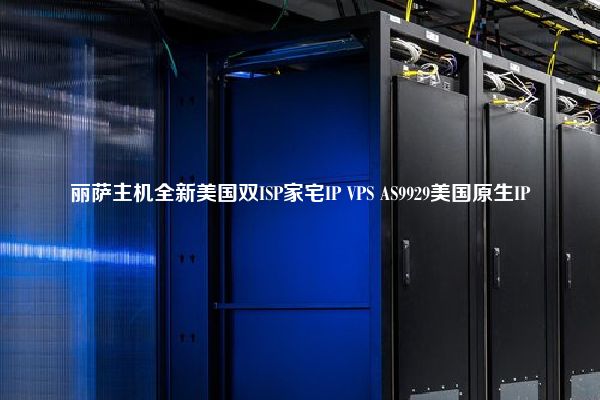 丽萨主机全新美国双ISP家宅IP VPS AS9929美国原生IP